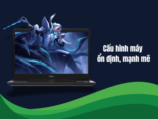 Laptop Dell Gaming G5 5500 có cấu hình ổn định, mạnh mẽ