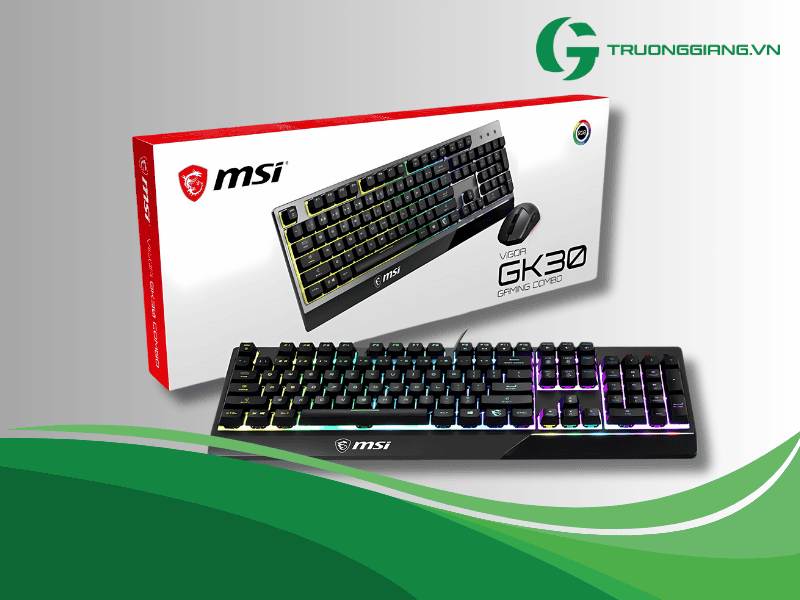 Bàn phím MSI Vigor GK30 có hiệu năng ổn định