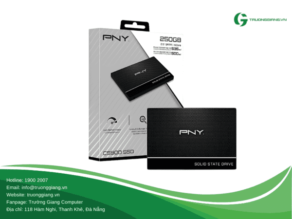 Ổ cứng SSD PNY CS900 250GB Sata 3 đà nẵng