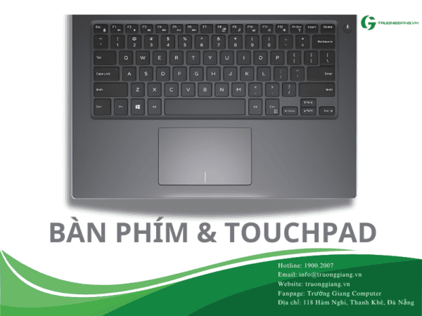 Bàn phím và Touchpad của Dell inspiron 7472