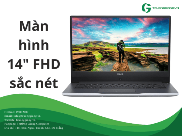 Màn hình FHD 14.0" siêu sắc nét