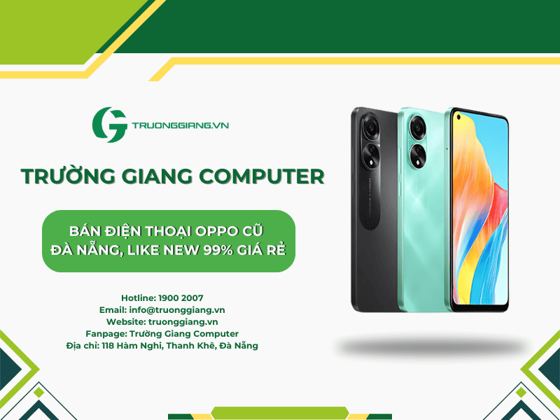 Điện thoại Oppo cũ Đà Nẵng like new 99% như mới