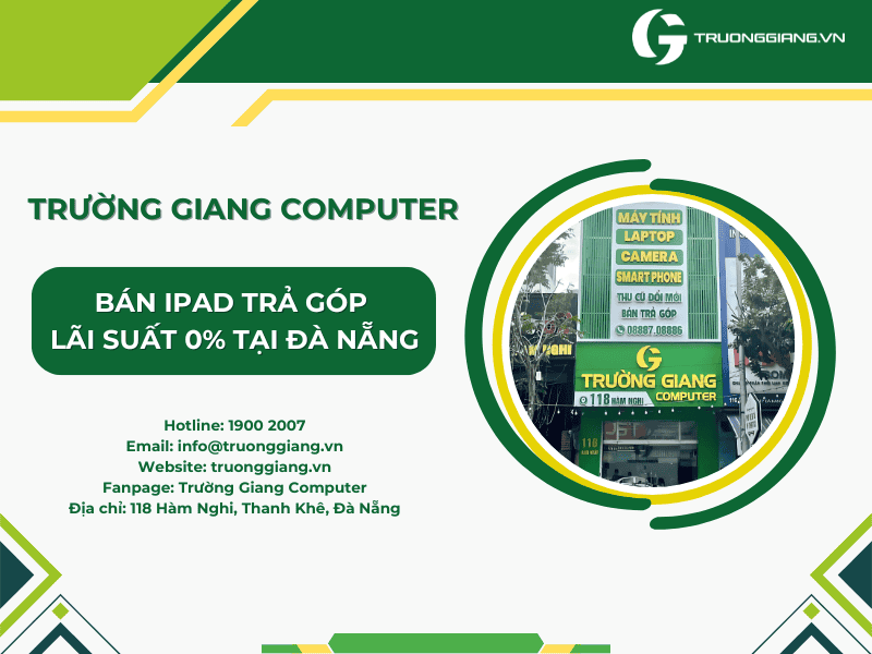 Bán iPad trả góp tại Đà Nẵng 0%