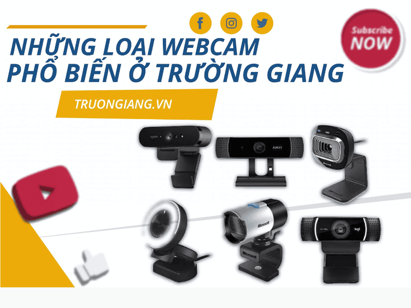 Những loại webcam Đà Nẵng phổ biến tại Trường Giang