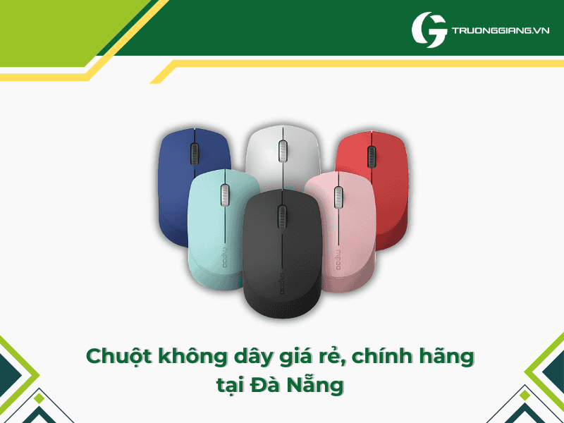 Chuột không dây giá rẻ chỉ từ 59K