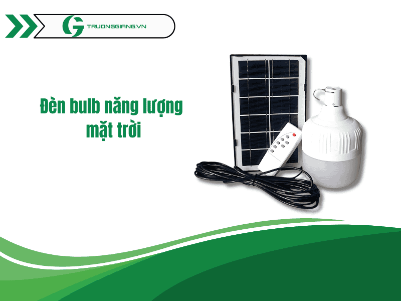 Đèn bulb năng lượng mặt trời tại Đà Nẵng