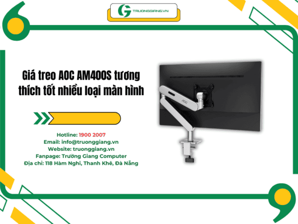 Giá treo AOC AM400S tương thích với nhiều loại màn hình