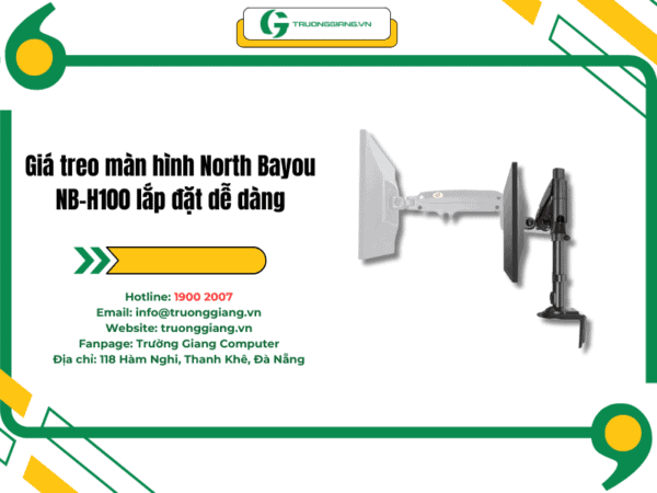 Giá treo màn hình North Bayou NB-H100 lắp đặt dễ dàng, nhanh