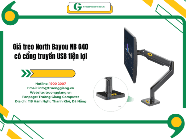 Giá treo màn hình North Bayou NB G40 có cổng USB tiện lợi