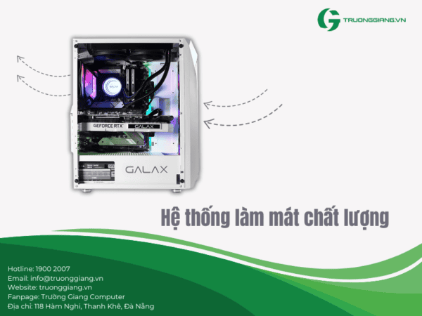 Case có hệ thống làm mát chất lượng