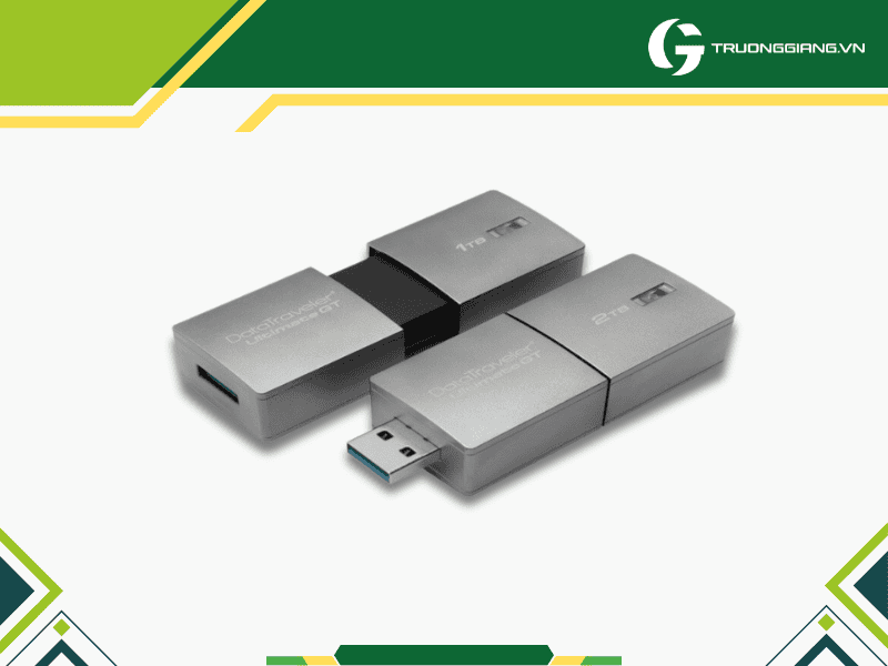 Chú ý đến dung lượng lưu trữ của USB