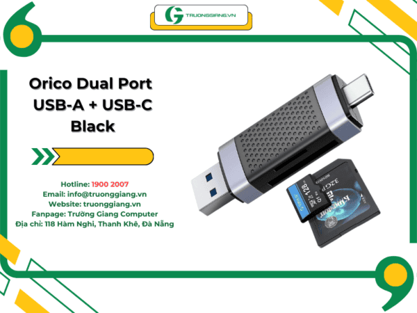 Orico Dual Port USB-A + USB-C Black giá rẻ