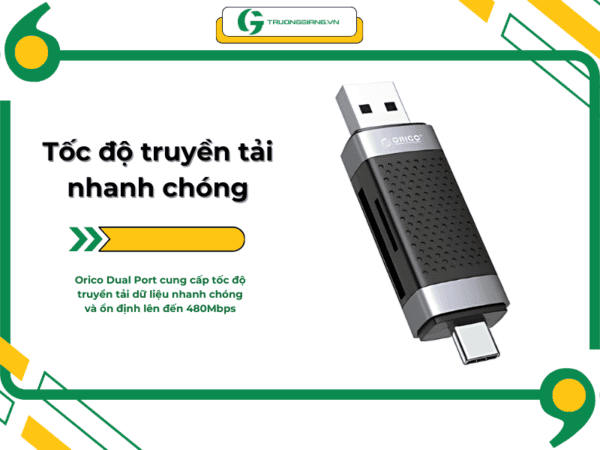 Orico Dual Port độ truyền tải