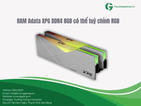 RAM Adata XPG DDR4 8GB có thể tuỳ chỉnh RGB theo ý muốn