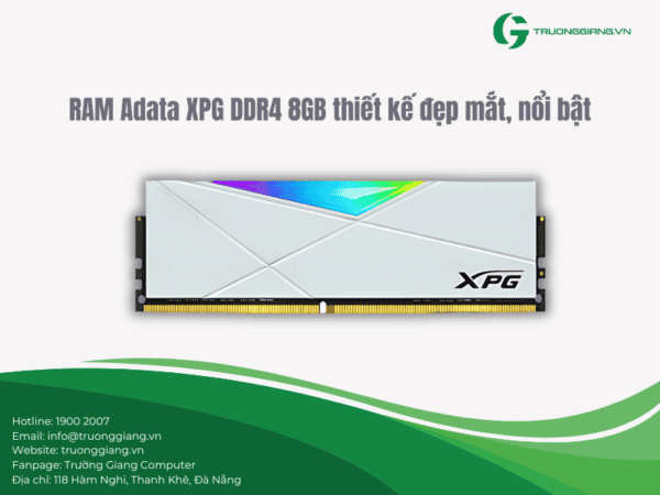 RAM Adata XPG DDR4 8GB thiết kế đẹp mắt, nổi bật