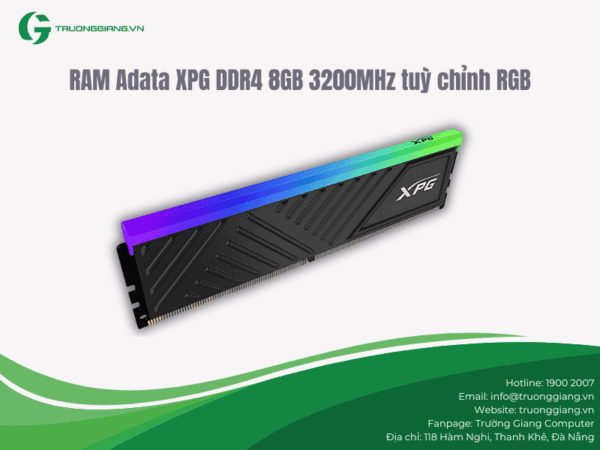 RAM Adata XPG DDR4 tuỳ chỉnh RGB theo sở thích