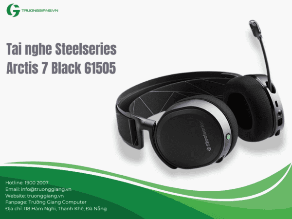 Tai nghe Steelseries Arctis 7 Black 61505