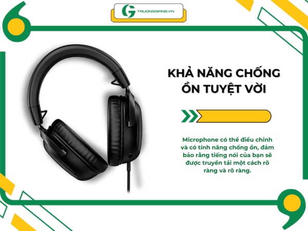 Tai nghe gaming HyperX Cloud III Black đà nẵng