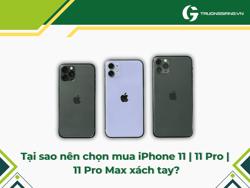 Tại sao nên chọn mua iPhone 11 xách tay Đà Nẵng