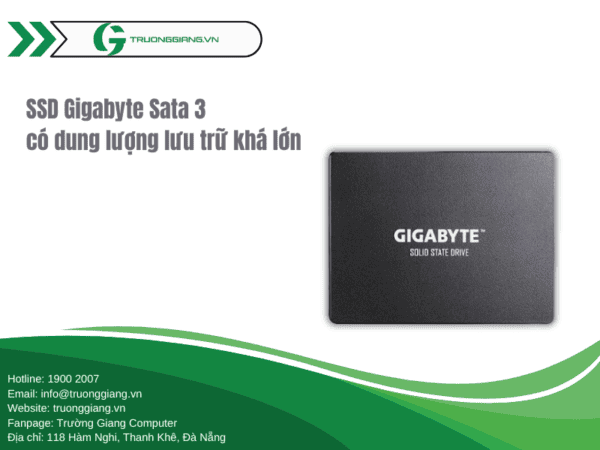 Ổ cứng SSD Gigabyte Sata 3 có dung lượng lưu trữ lớn