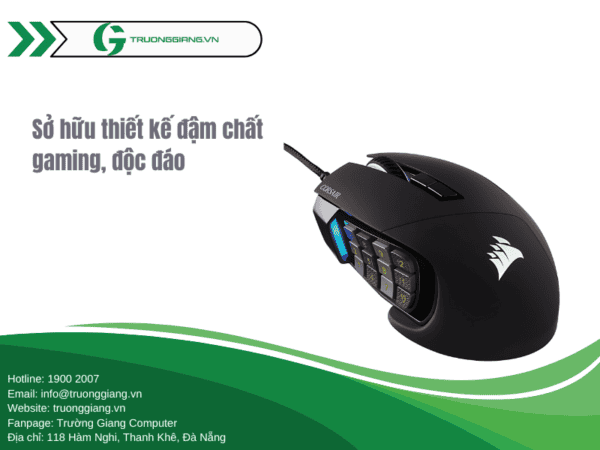 Sở hữu thiết kế đậm chất gaming độc đáo