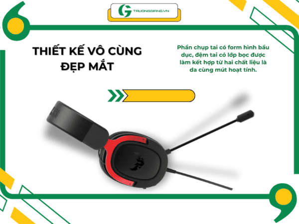 Tai nghe Asus TUF H3 red đà nẵng