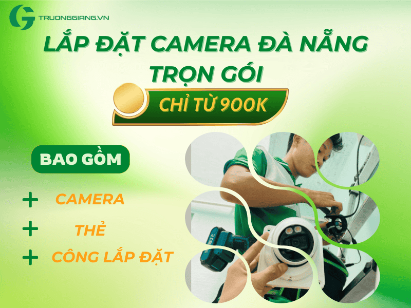 Lắp đặt camera Đà Nẵng trọn gói