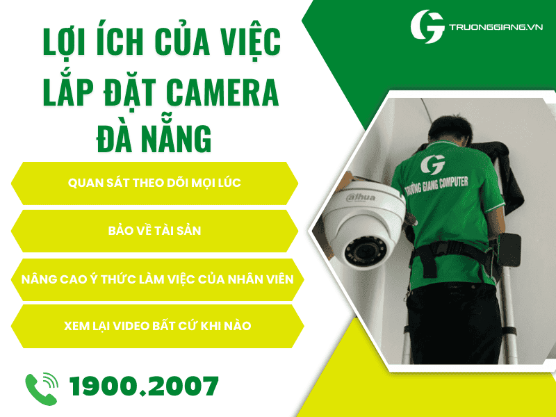 Lợi ích lắp đặt camera Đà Nẵng