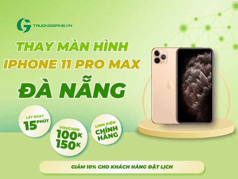 Thay màn hình iPhone 11 Pro Max Đà Nẵng