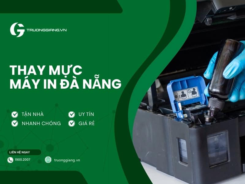 Thay mực máy in Đà Nẵng