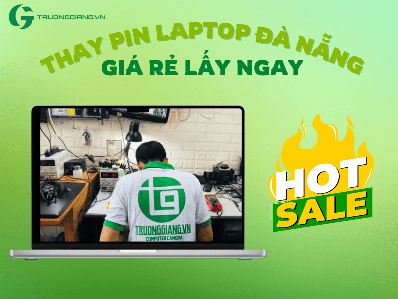 Thay pin laptop Đà Nẵng giá rẻ