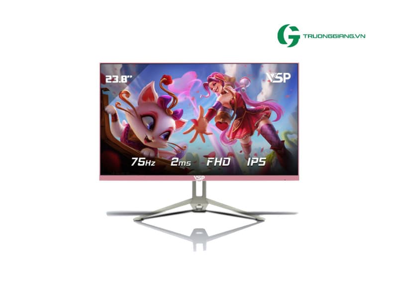 Màn hình PC VSP Hồng V2408s 24inch FullHD 75Hz IPS