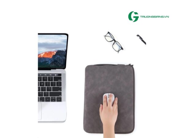 Túi chống sốc Oz307 cao cấp dành cho laptop, Macbook 4