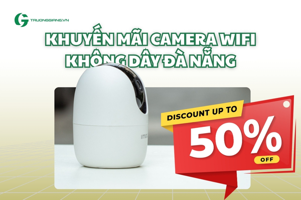 Khuyến mãi camera wifi không dây Đà Nẵng sale up 50%
