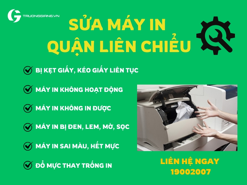Các lỗi thường gặp trên máy in