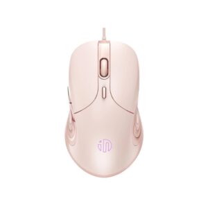 Chuột có dây INPHIC B8 Hồng 7200 DPI