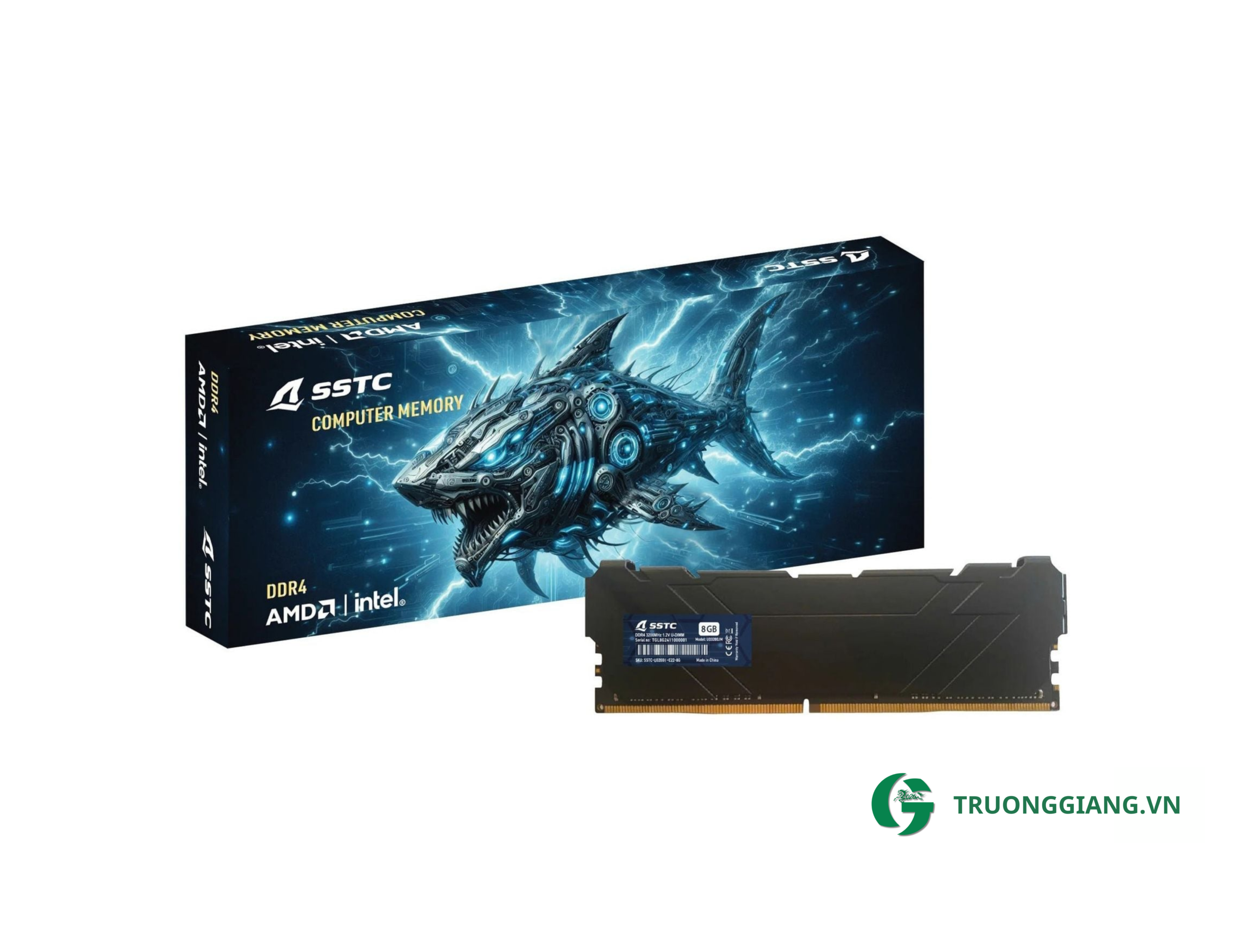 RAM PC SSTC 8GB DDR4 3200MHz, Intel:AMD U3200A-C22-8GB RAM PC SSTC 8GB DDR4 3200MHz, Intel:AMD U3200A-C22-8GB